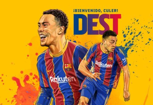 Sergiño Dest firma con el Barcelona para las próximas cinco temporadas