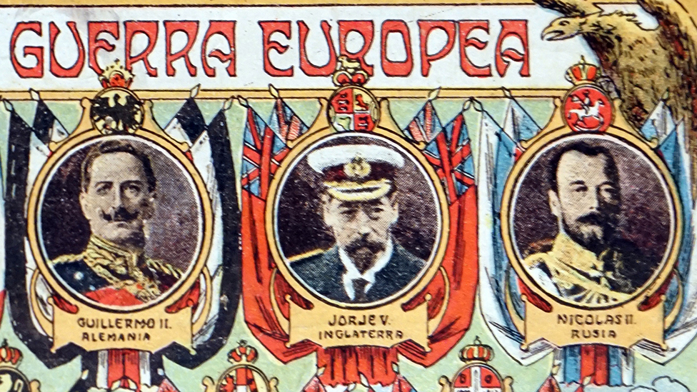 Primera Guerra Mundial: los tres primos que desencadenaron el conflicto