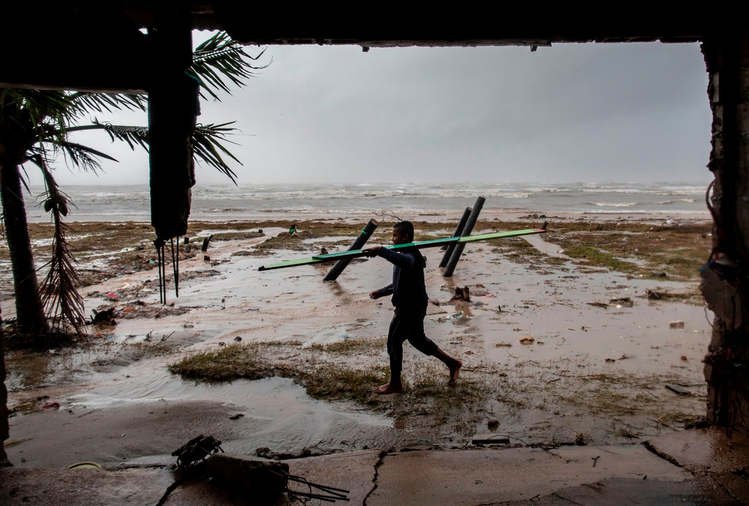Huracán Iota: “en Nicaragua se llevó todas las casas que estaban en la costa”