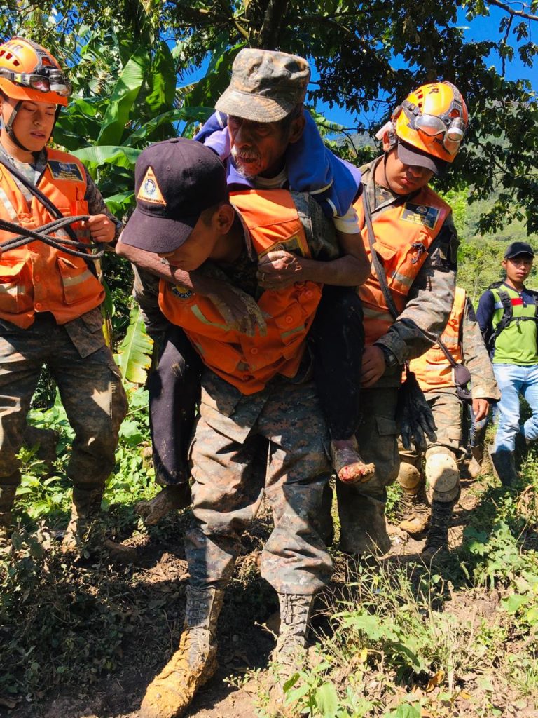 Ejército de Guatemala rescate aldea Quejá