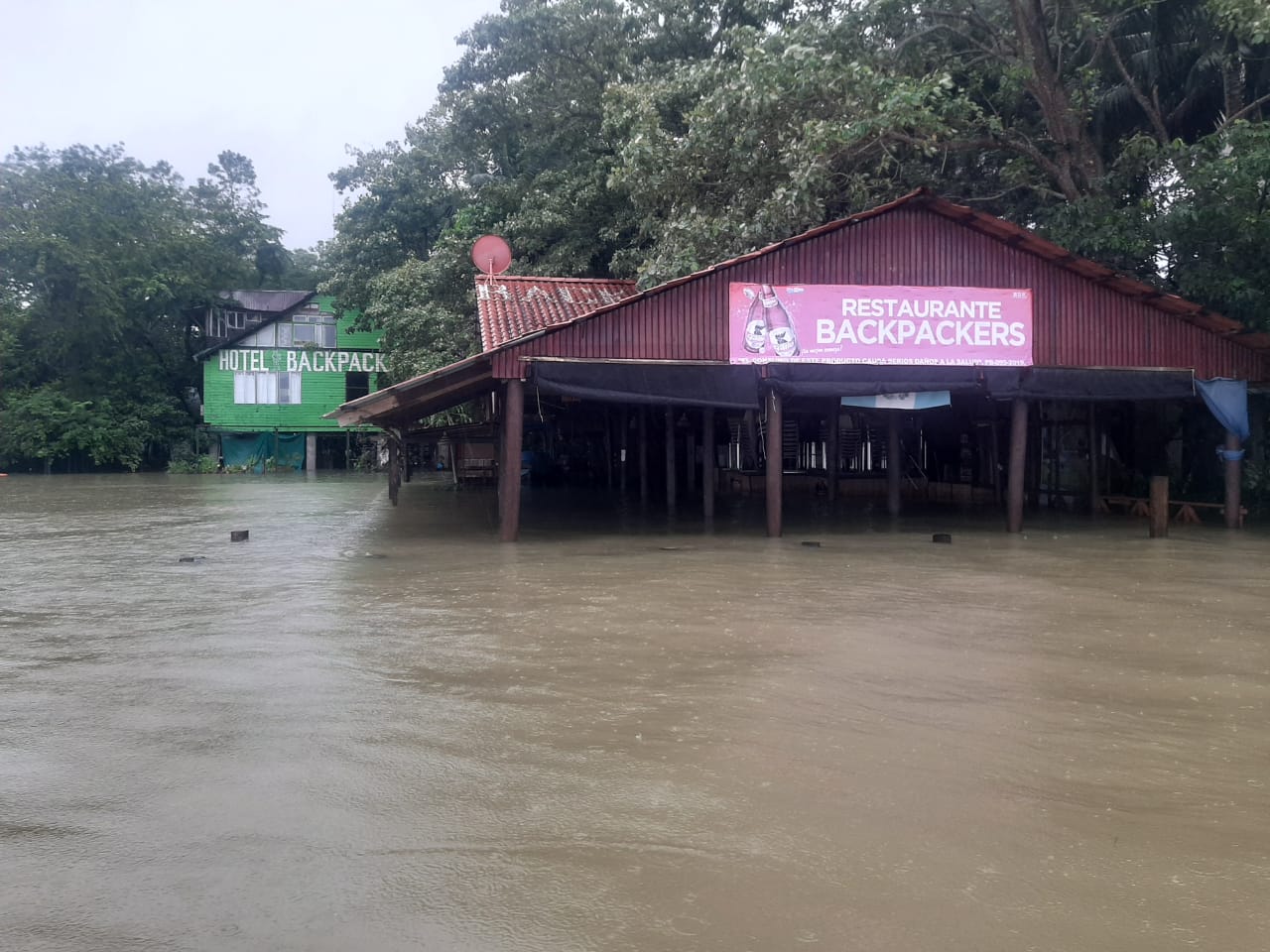 Lluvias continuarán por 48 horas más y tres departamentos del norte del país son los más afectados
