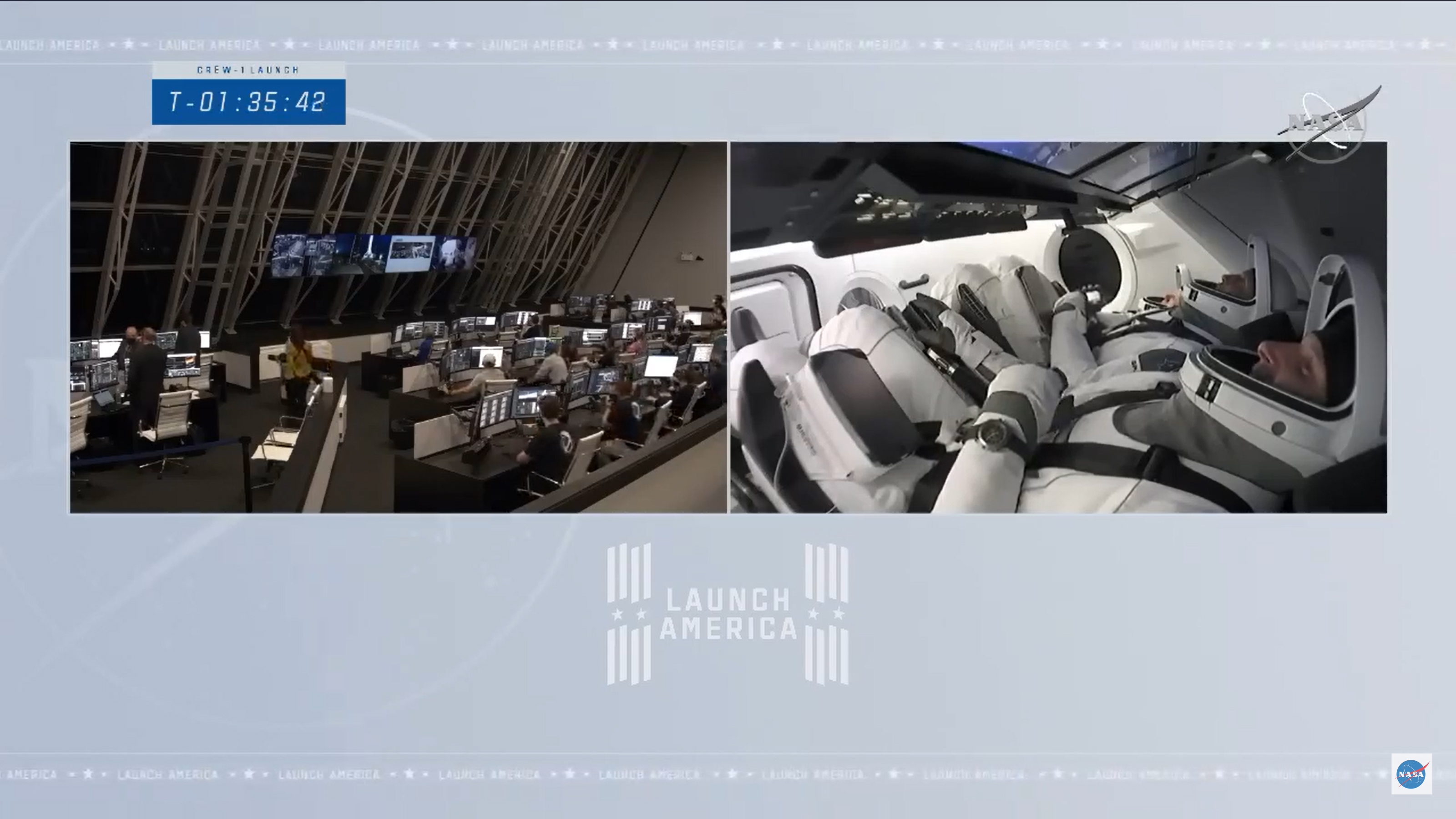 Siga en vivo el lanzamiento de la nave elaborada por Space X y operada por atronautas de la NASA