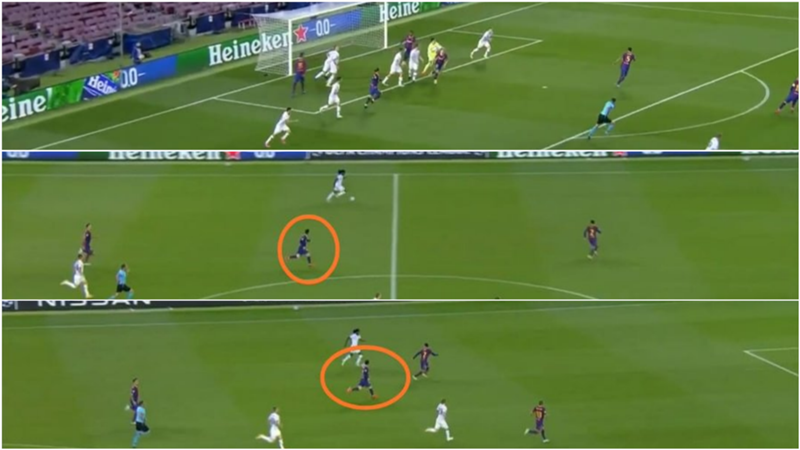 La espectacular jugada de Messi que se hizo viral en el juego contra el Dinamo