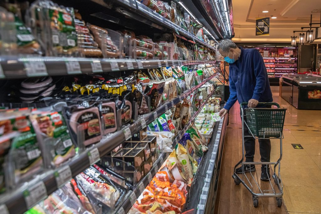 China envasados de ternera coronavirus