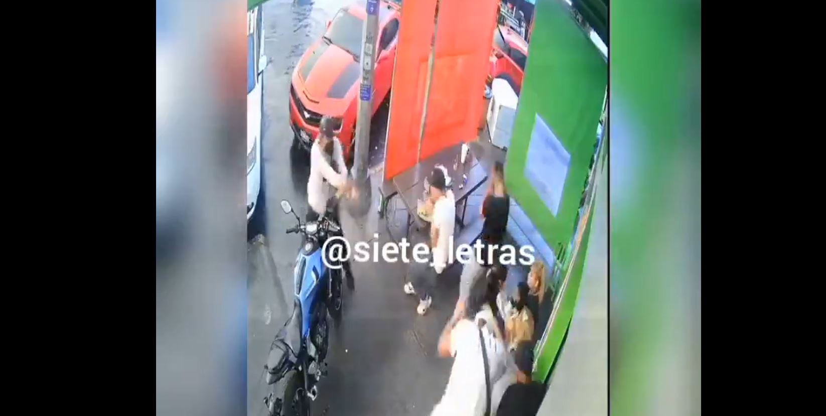 VIDEO: captan cómo asesinan de siete balazos a un supuesto vendedor de droga