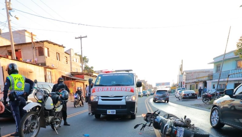Accidente fatal: el momento en que un tráiler embiste a motorista en ruta a Villa Hermosa