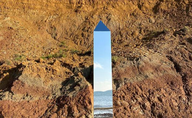 Otro misterioso monolito metálico aparece en la isla británica de Wight