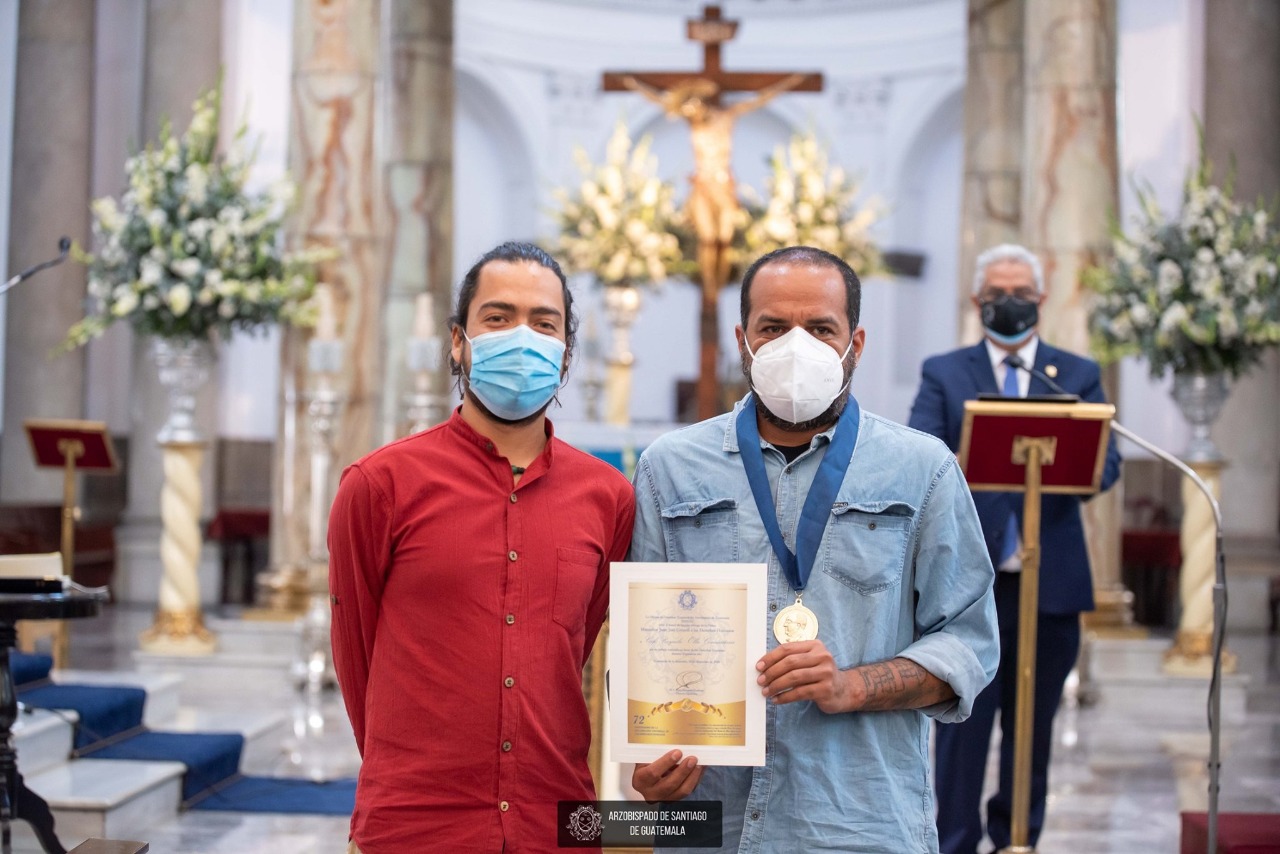 Arzobispado de Guatemala reconoce el trabajo de cuatro defensores de derechos humanos