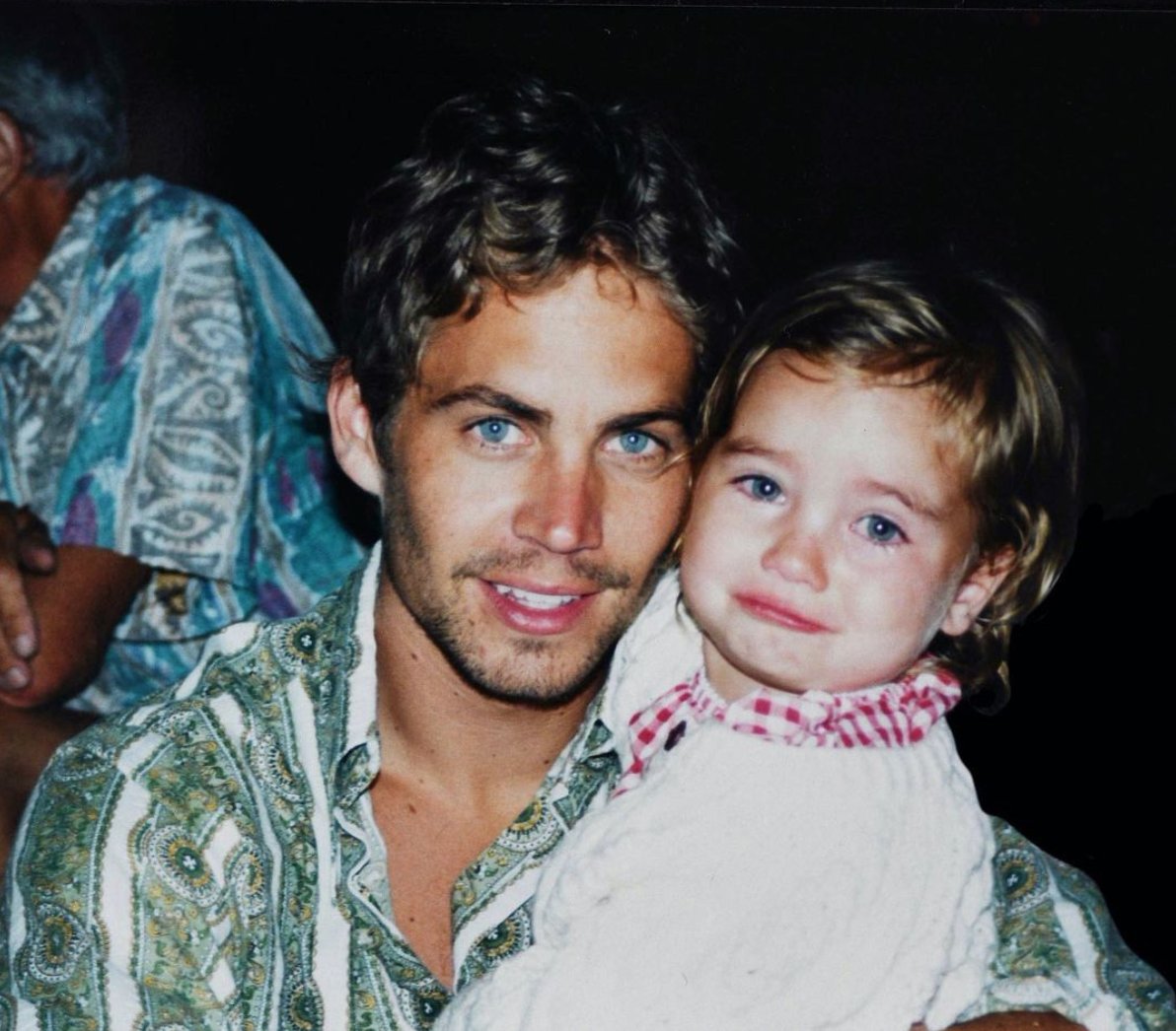 “Una foto de mi mejor amigo”: la tierna foto que publicó la hija de Paul Walker a siete años de la muerte del actor