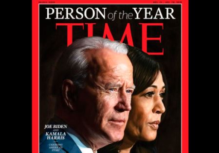 La revista Time nombra a Biden y Harris “Personajes del Año”