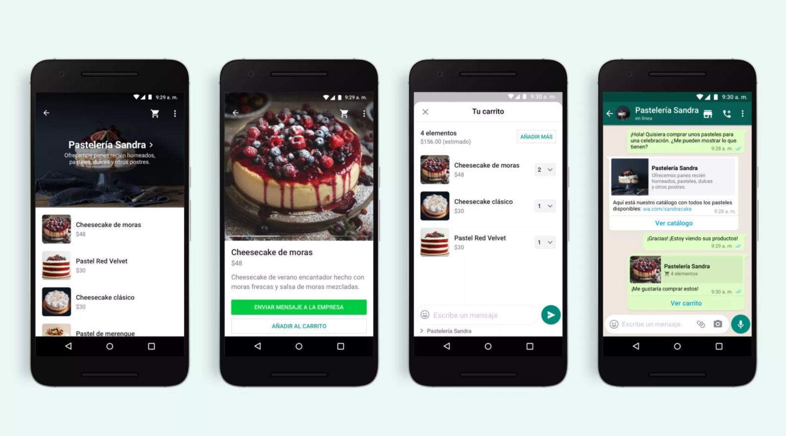WhatsApp actualiza sus funciones y agrega carrito de compras