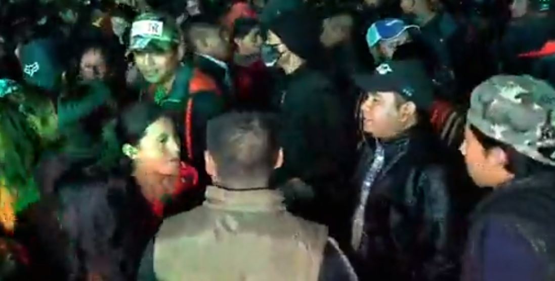 Coronavirus: pobladores de Joyabaj participan en baile sin medidas de protección pese a recomendación de Salud