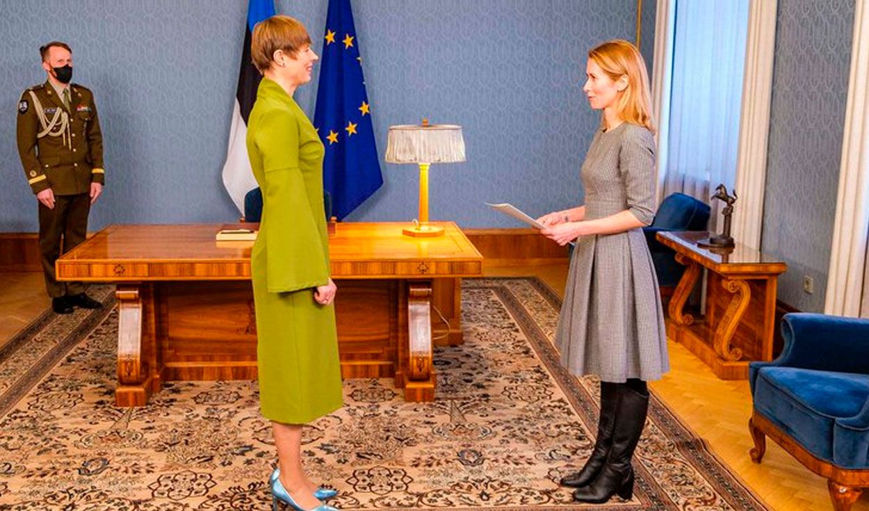 Estonia es el primer país del mundo en ser gobernado por dos mujeres