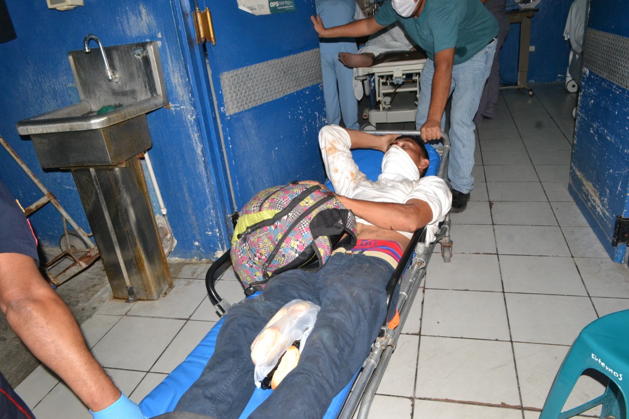 Caravana migrante: dos hondureños y dos guatemaltecos resultan heridos en accidentes