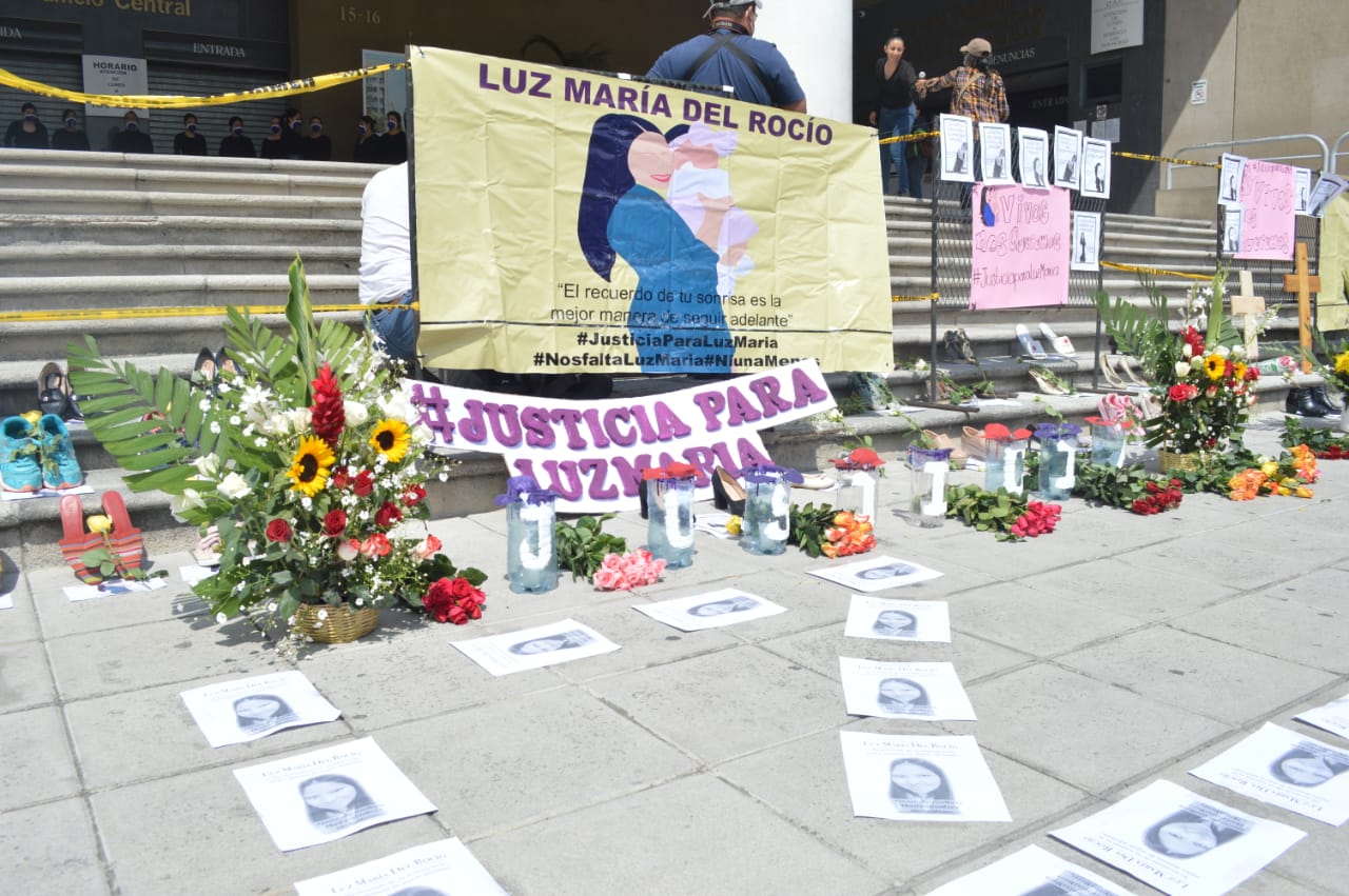 Muerte de Luz María del Rocío López reúne a familiares y colectivos de mujeres que claman por justicia en casos de femicidio