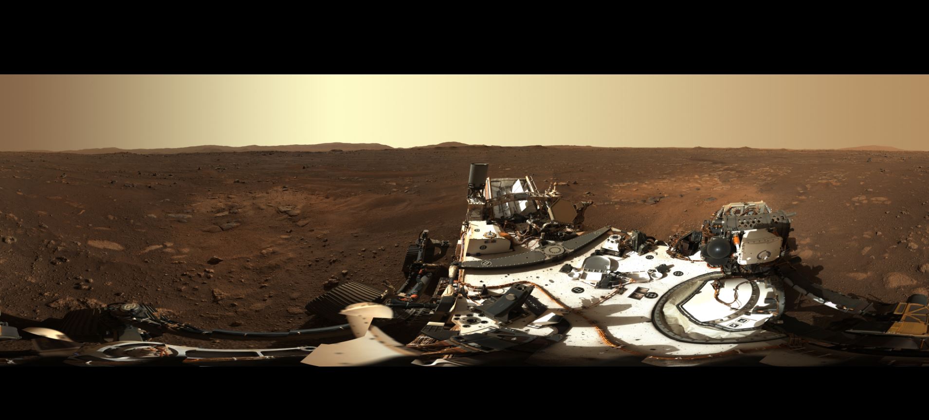 La Nasa publica foto panorámica de Marte tomada por el róver Perseverance