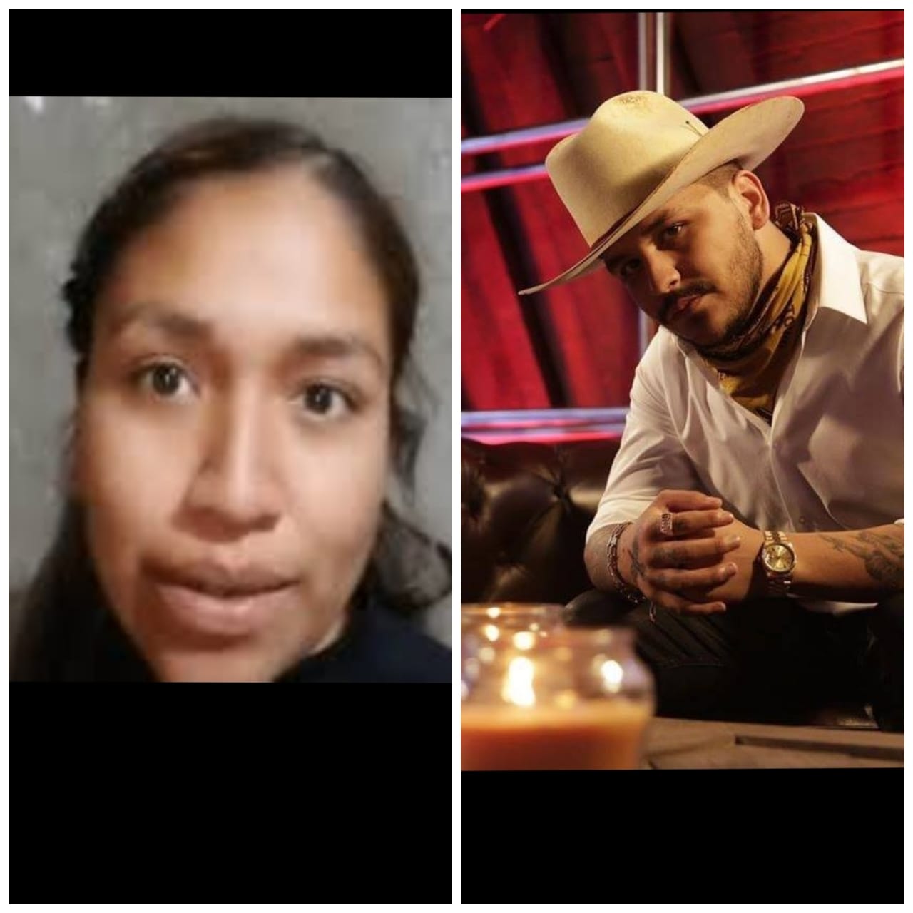 Seguidora de Christian Nodal se viraliza por fallar en reto de Tik Tok