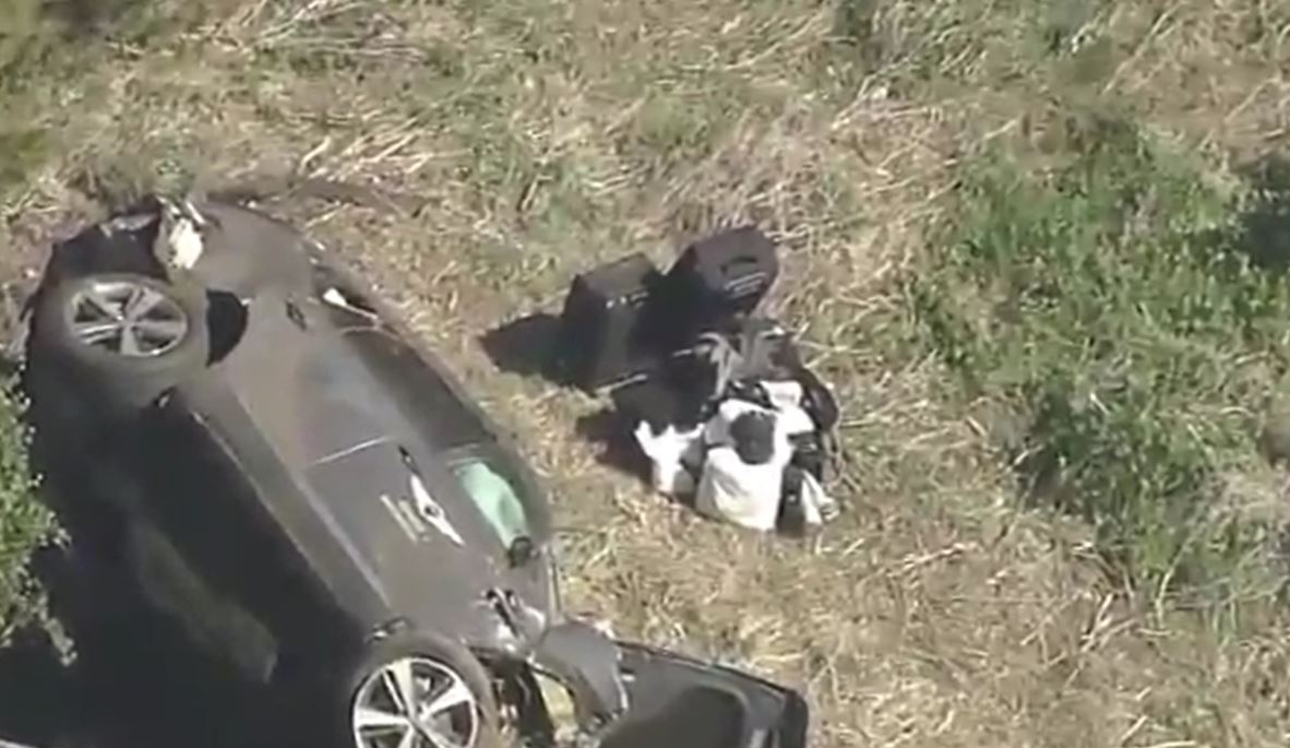 Tiger Woods es hospitalizado después de sufrir accidente automovilístico en Los Ángeles