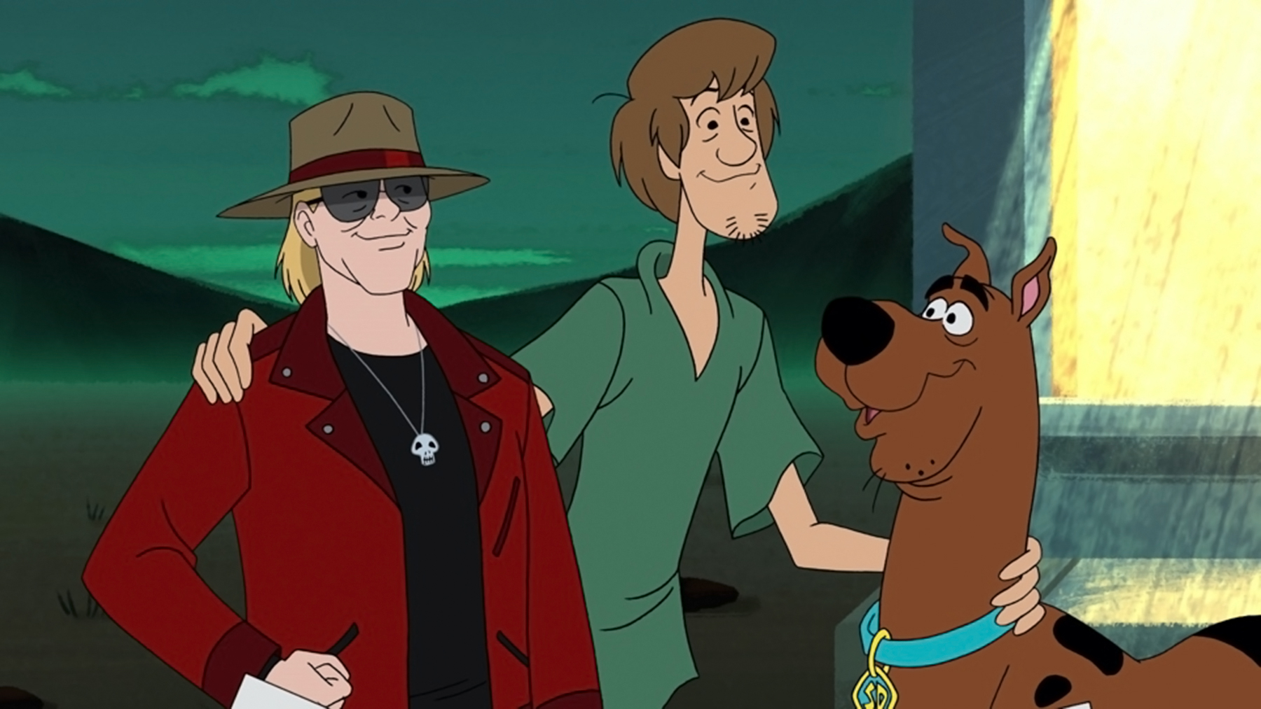 Axl Rose de Guns N´ Roses se une a Scooby-Doo y aparece en un capítulo animado