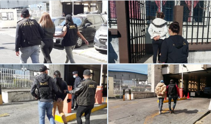 MP y PNC desarticulan estructura que extorsionaba a transportistas