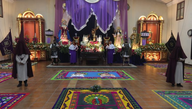 Velación de Jesús Nazareno de la Caída de San Bartolomé de Becerra, Antigua Guatemala