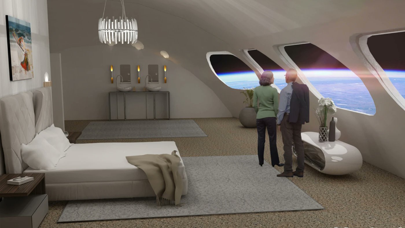 Así será el primer hotel espacial con vista a la Tierra que podría estar listo en el 2027