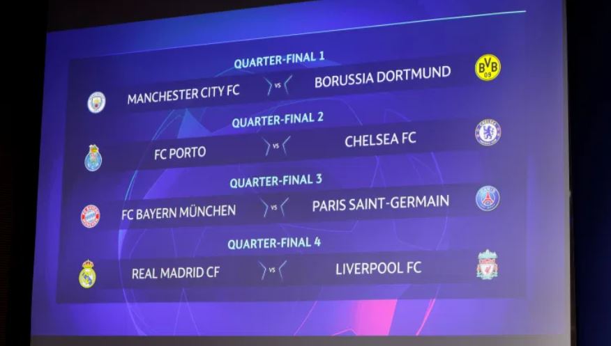 Champions League: El Bayern enfrentará al PSG y el Real Madrid al Liverpool,