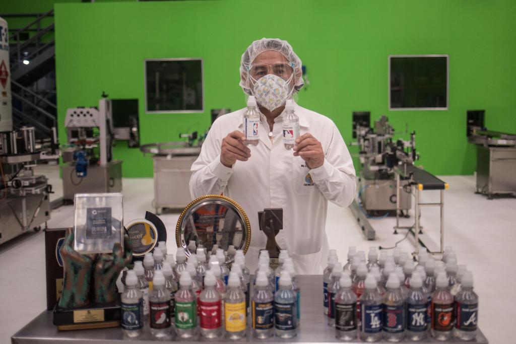 Desde Guatemala a la NBA y la MLB: la empresa que cambió su producción durante la pandemia y logró llegar a EE. UU.