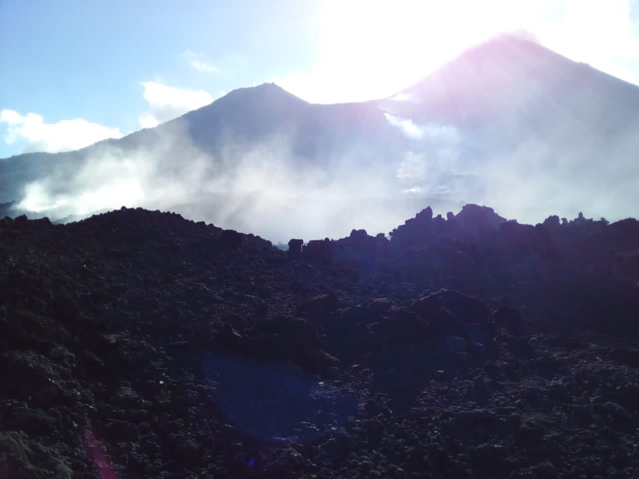 Volcán de Pacaya domingo 4 de abril de 2021