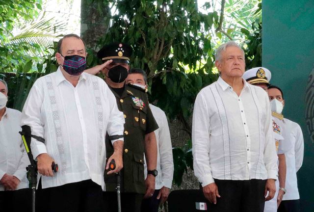 Giammattei y Amlo en México