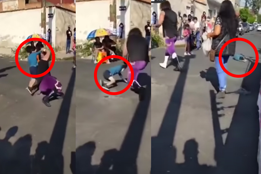 Niño de 5 años quería darle un abrazo, pero “El Vikingo” lo lazó al suelo