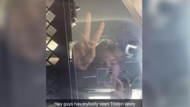 Selfie de Aiden Fucci, joven señalado de asesinato en Florida