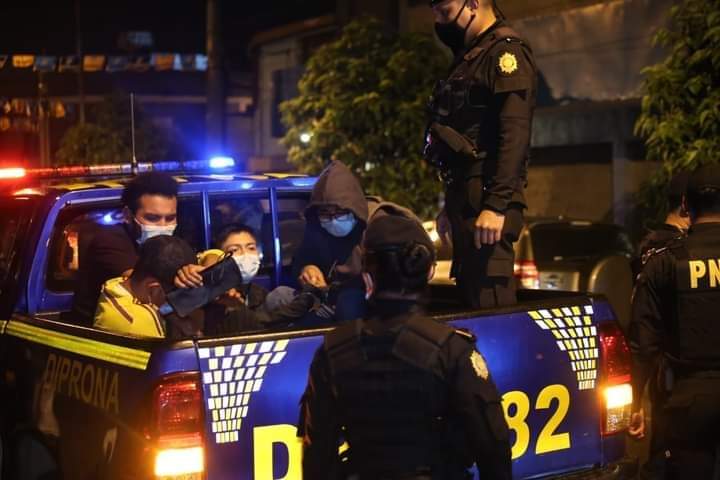 171 personas detenidas en centros nocturnos por no cumplir con medidas contra el covid 19