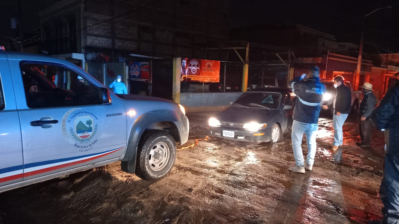 Conred: 1,042 personas afectadas por lluvias en Quetzaltenango y Suchitepéquez