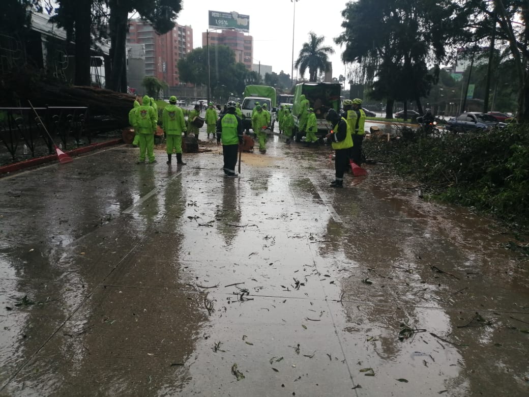 Lluvias de las últimas 24 horas dejaron más de 300 personas afectadas en su mayoría en Guatemala e Izabal