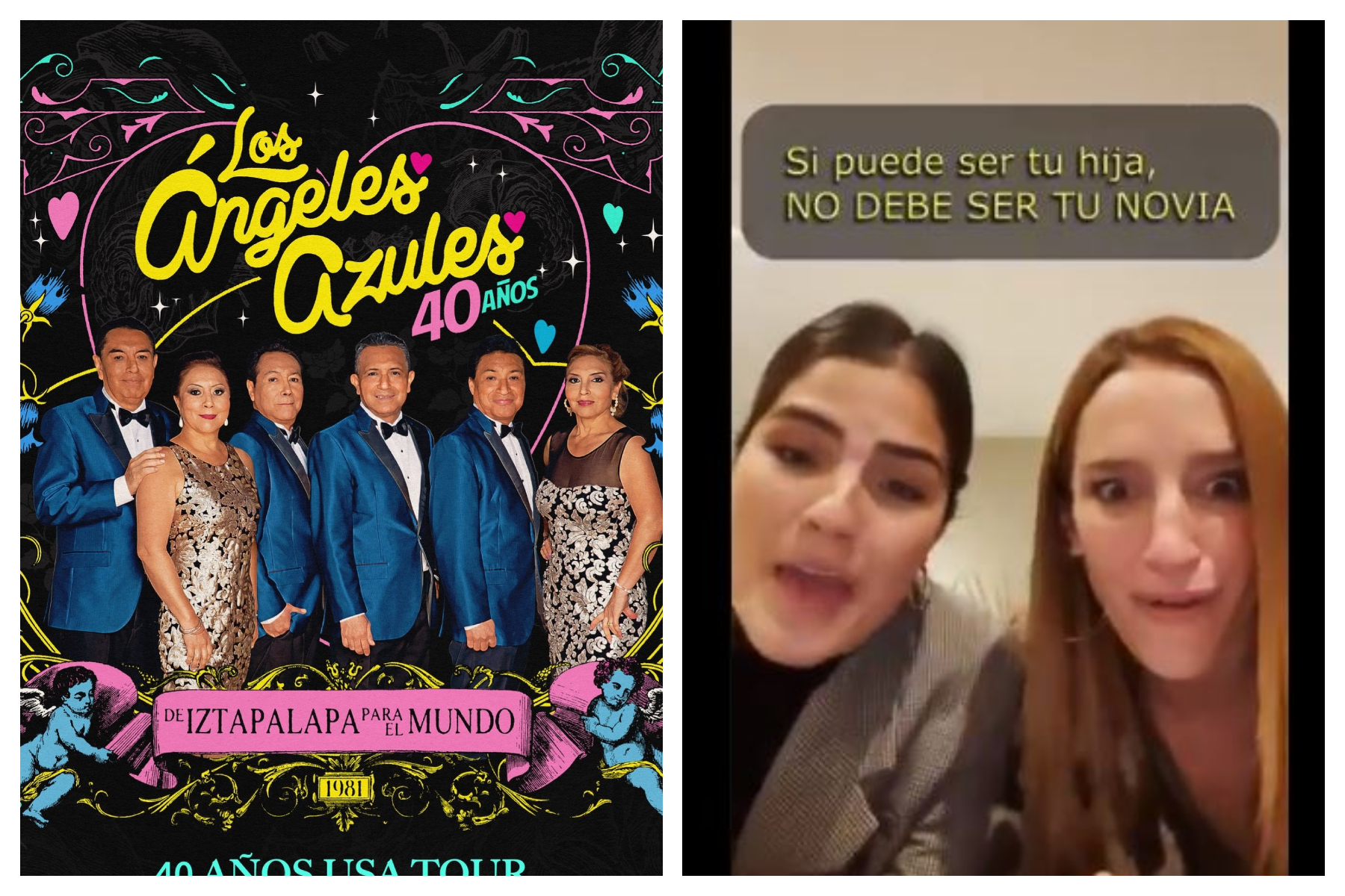 “Viejo abusador”: Tiktokers hacen nueva versión de “17 años” de Los Ángeles Azules