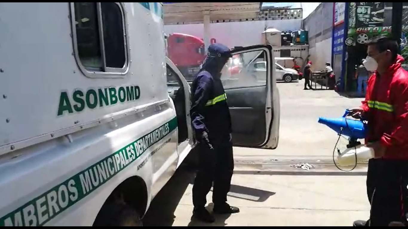 Bomberos podrían ya no trasladar a enfermos de covid-19 en Santa Cruz del Quiché por falta de espacio en hospital