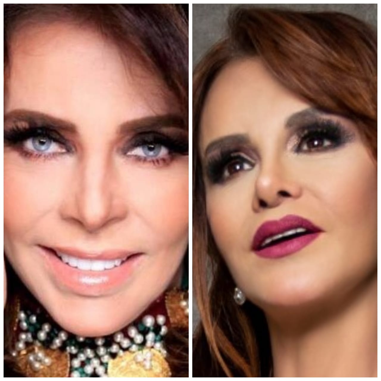 Así recuerdan una pelea a gritos entre Lucía Méndez y Verónica Castro