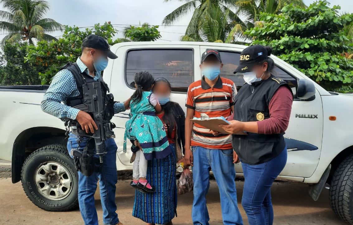 Localizada con vida en Chiapas, México, la menor de 4 años que había sido raptada en San Marcos