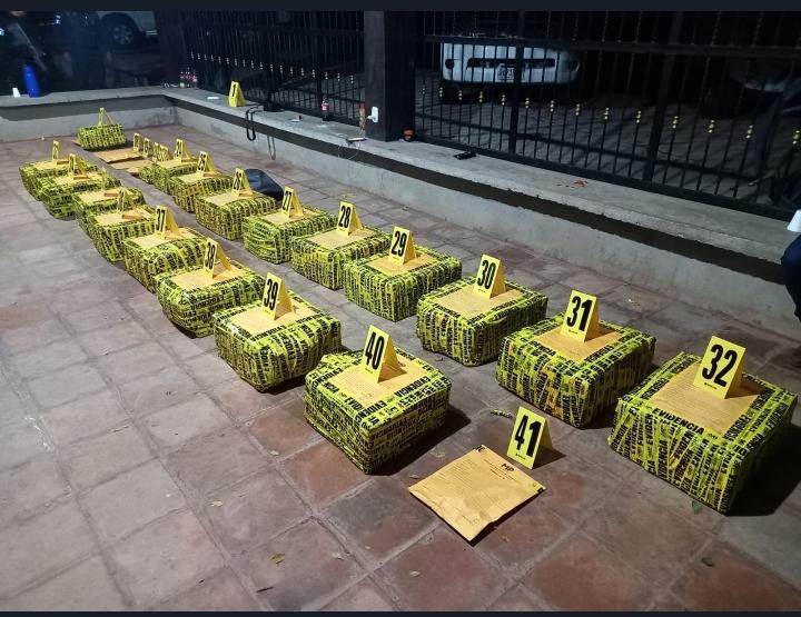 Luego de operación en Camotán, Chiquimula contabilizan 483 paquetes de droga valorados en Q55 millones