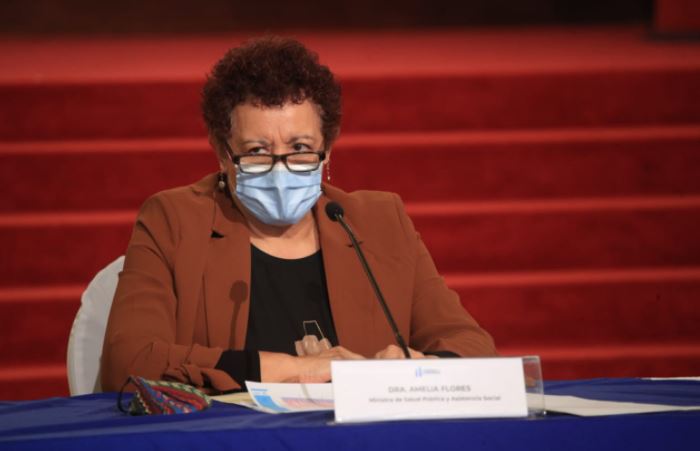 Ministra de Salud, Amelia Flores