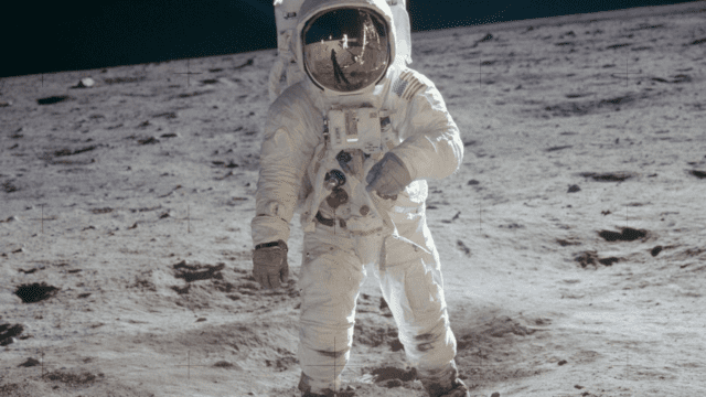 Foto en 360 grados de la NASA revela lo que vio Buzz Aldrin al pisar la luna