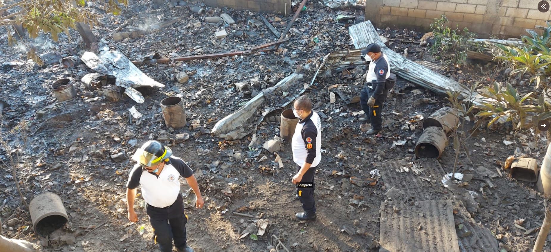 Explota cohetería en Santo Domingo Xenacoj y cuatro personas pierden la vida