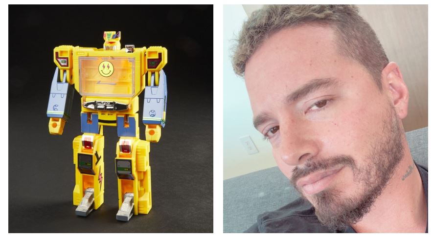 De la música a la juguetería: Hasbro lanza “J Balvintron”, el juguete de acción de J Balvin