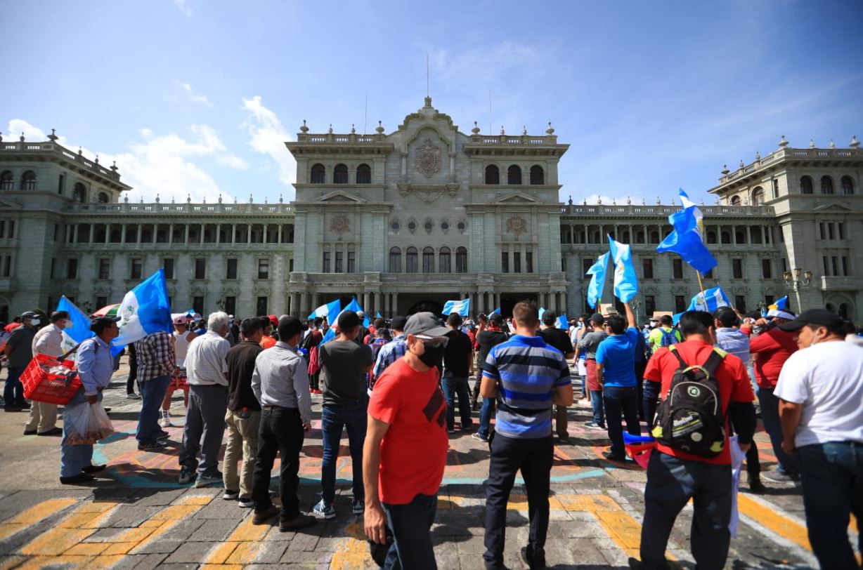 Presidente Giammattei anuncia que pondrá estado de Prevención en el país por las protestas en su contra
