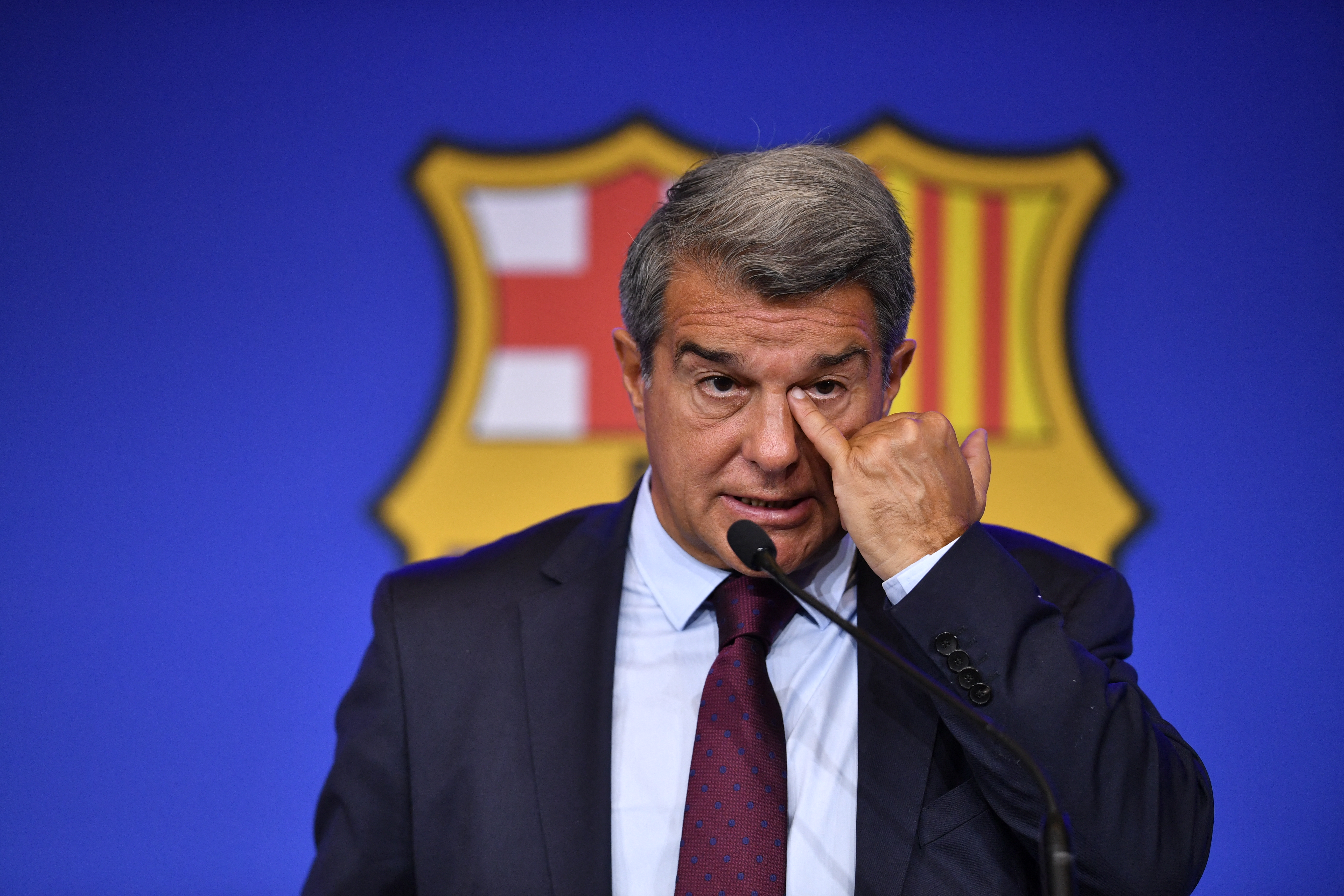 Presidente del Barcelona, Joan Laporta admite que la renovación de Messi hubiera puesto en riesgo al club