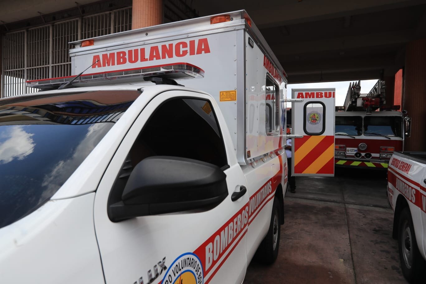 Ambulancia Bomberos voluntarios