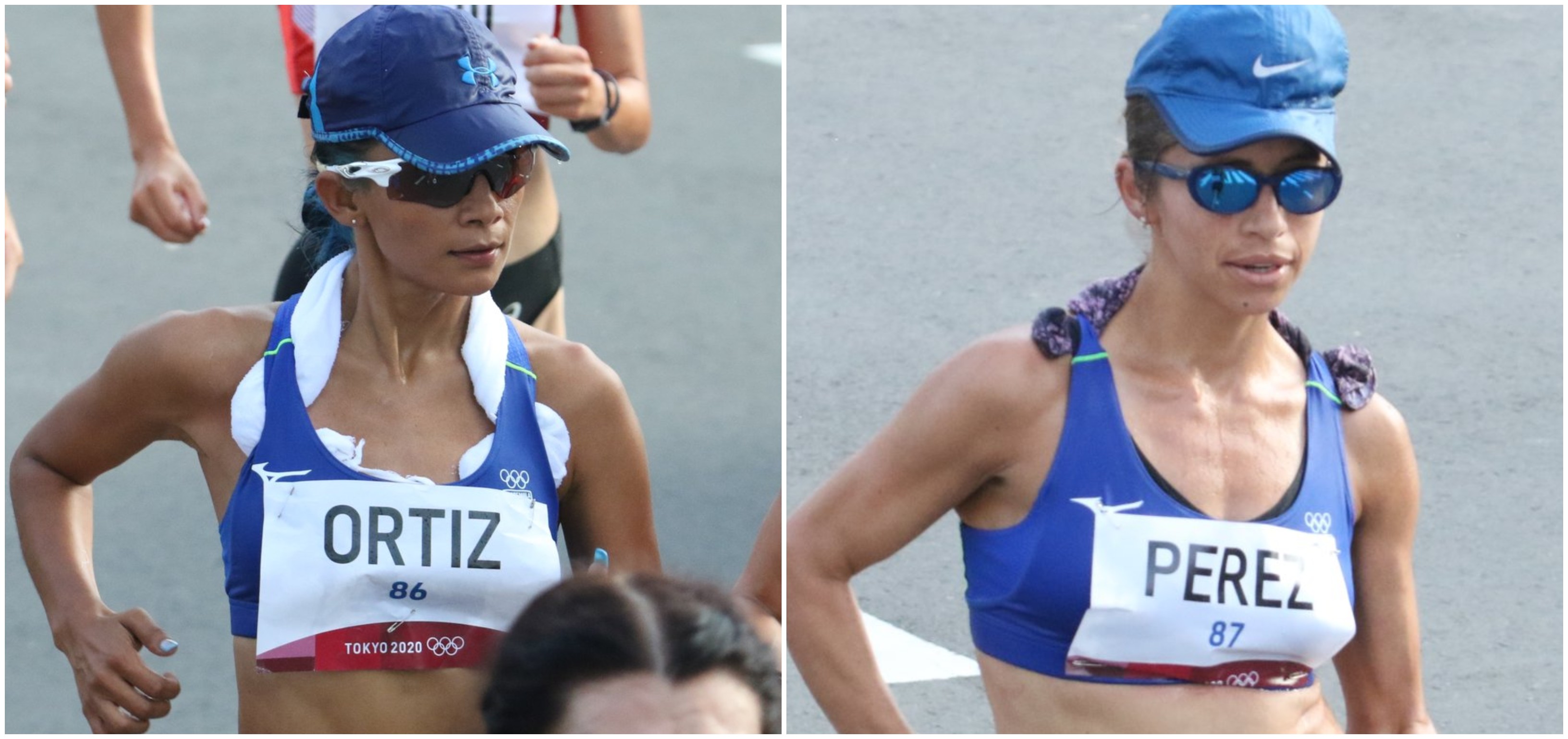 Mirna Ortiz y Mayra Herrera completan los 20 kms de Tokio 2020 en los puestos 44 y 50