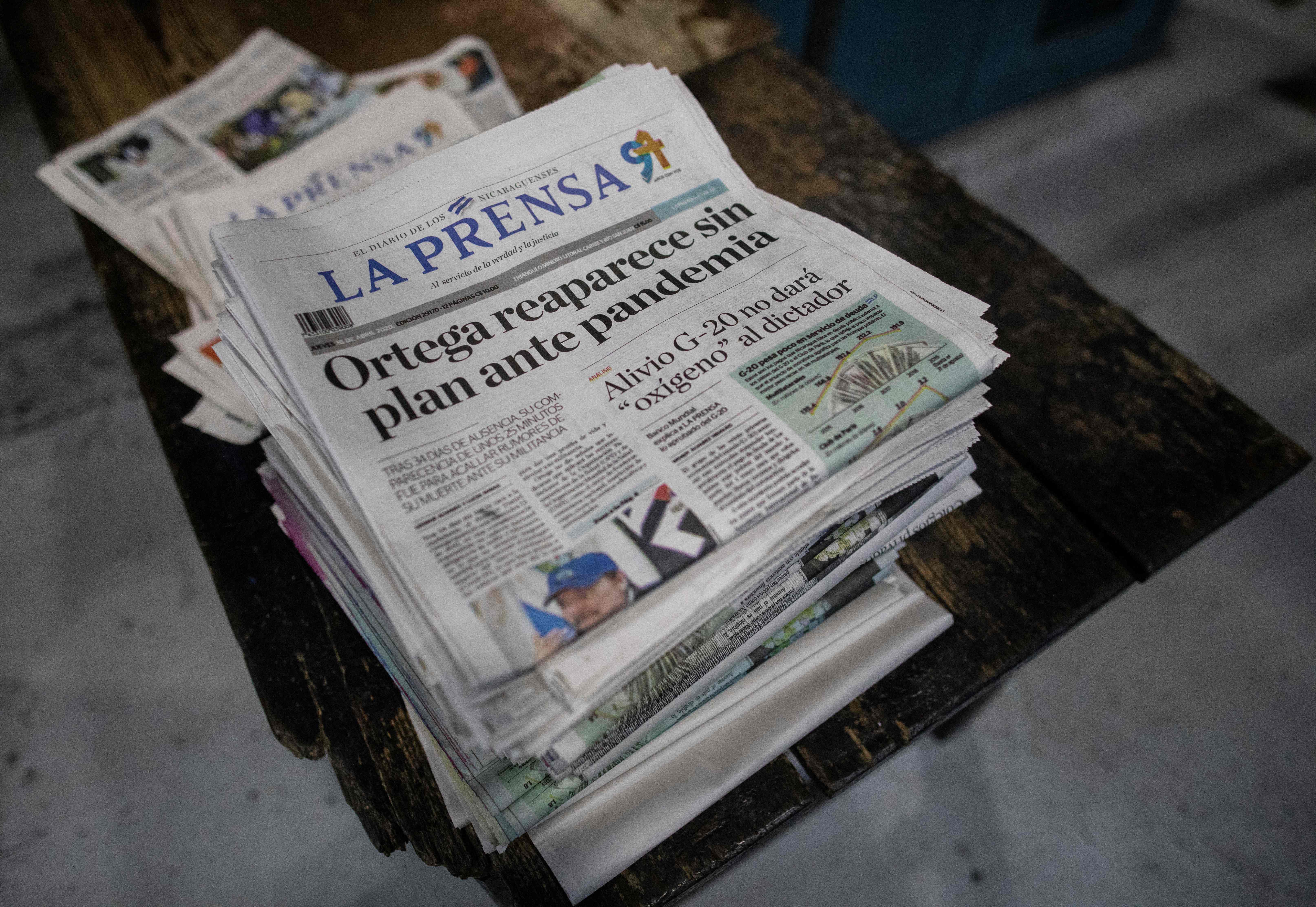 Entidades exigen restaurar las libertades de prensa y expresión en Nicaragua, donde persecución contra periodistas se agudiza