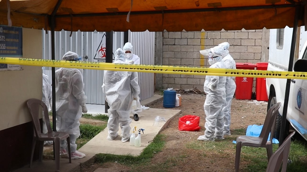 Sospechas por cambios repentinos en el tablero epidemiológico covid-19 en Santa Cruz del Quiché durante feria titular